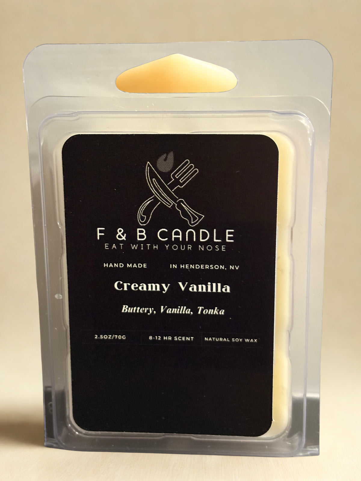 Creamy Vanilla Wax Melt – 2.5 oz