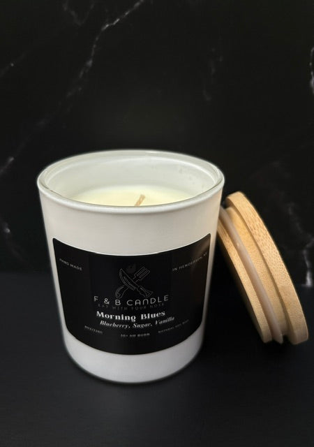 Morning Blues Soy Wax Candle