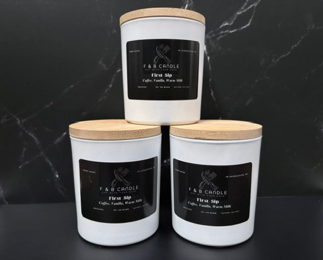 First Sip Soy Wax Candle