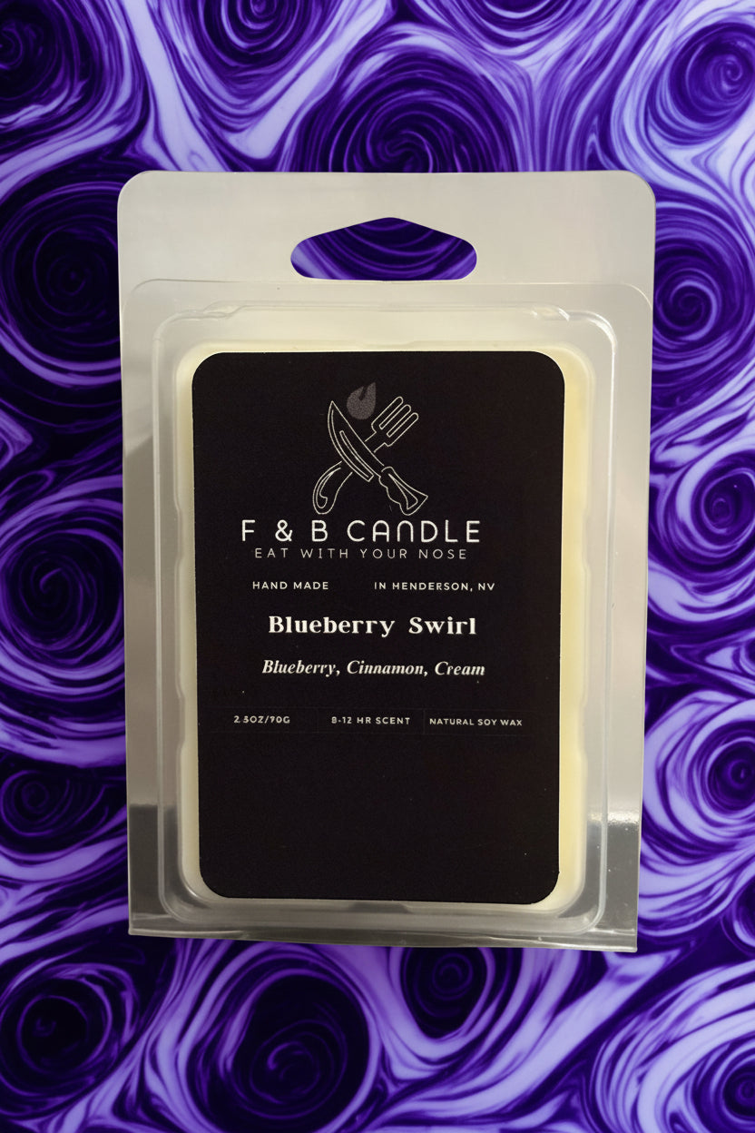 Blueberry Swirl Wax Melt – 2.5oz